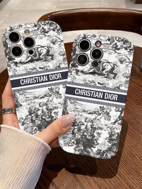 Чехол для iPhone DIOR 7, 8, SE, XR, XS, 11, 12, 13, 14, 15, 16, Pro, Max, Plus, mini