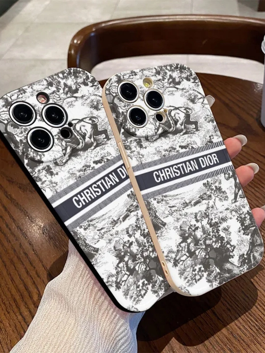 Чехол для iPhone DIOR 7, 8, SE, XR, XS, 11, 12, 13, 14, 15, 16, Pro, Max, Plus, mini