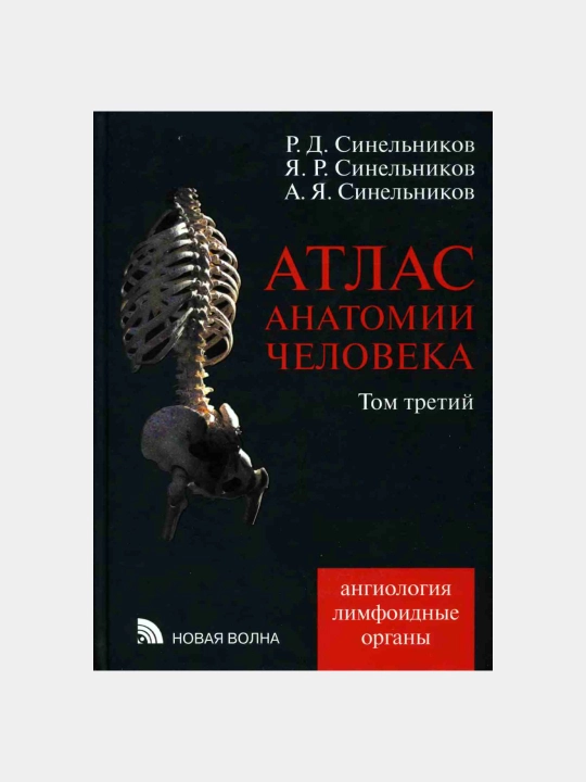 Atlas anatomii cheloveka, 4 ta tom Sinelnikov