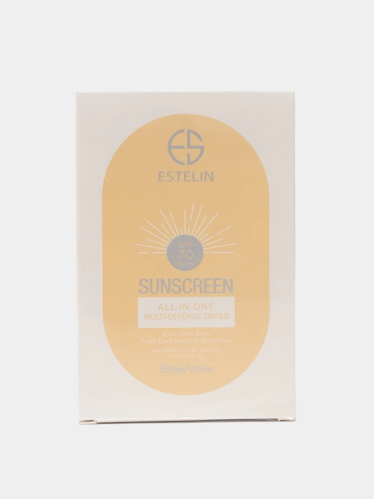 Quyoshdan himoyalovchi krem Estelin, SPF 70, 50 PA+++, 50 g