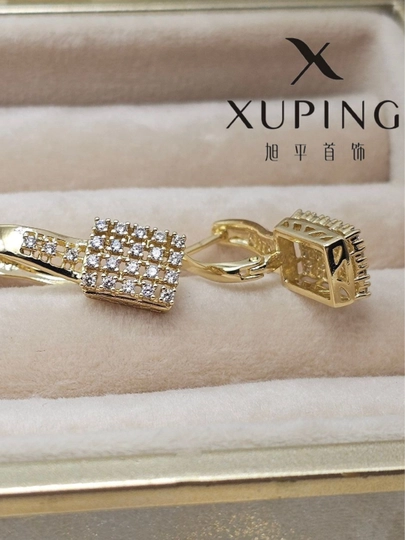 Серьги для девочек и женщин, Xuping — 1001PRT-XUPINGB-МАНГО