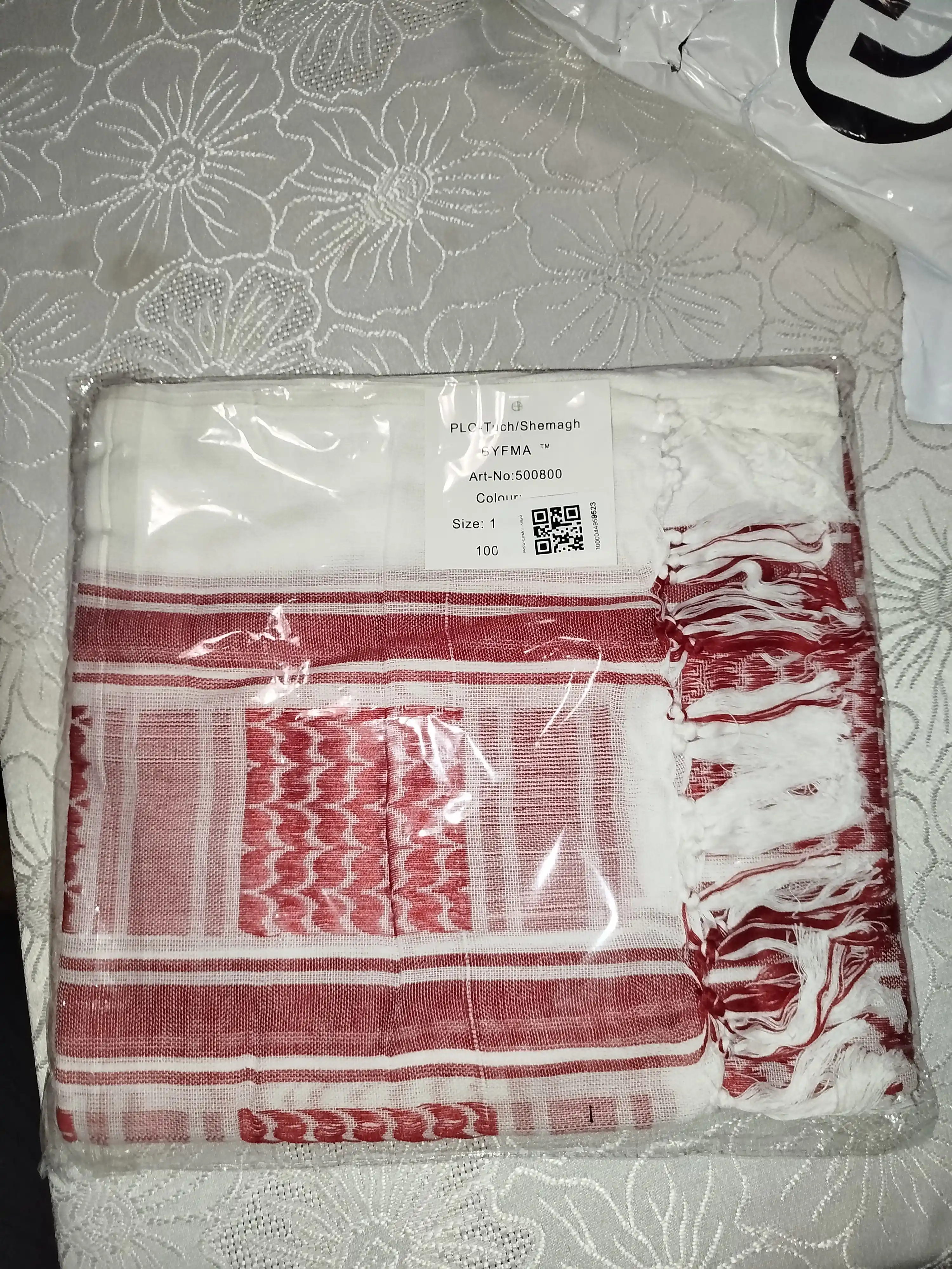 Keffiye, arafatka, arabcha sharf, 100% paxta sharf