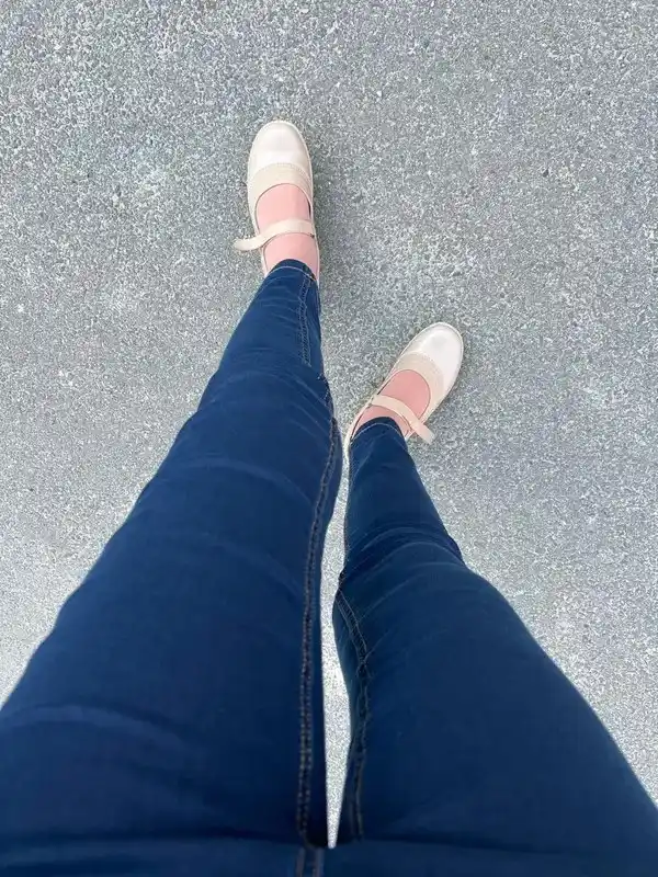 Denim ayollar jinsi shimlari, baland belli