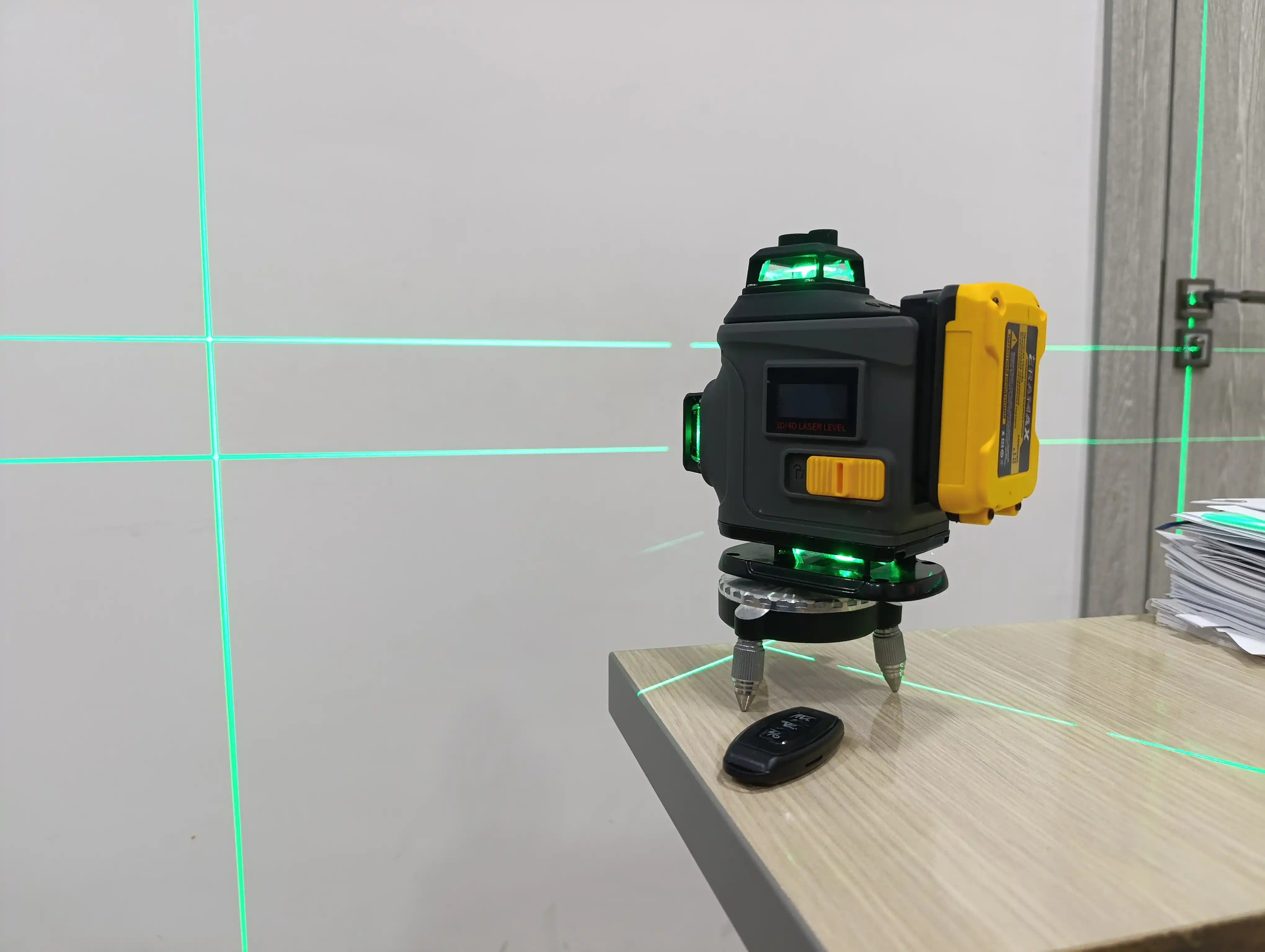EraMAx ER-L2 -L1 360 lazer daraja shtativ bilan 4D darajasi tripod, 360 daraja lazer