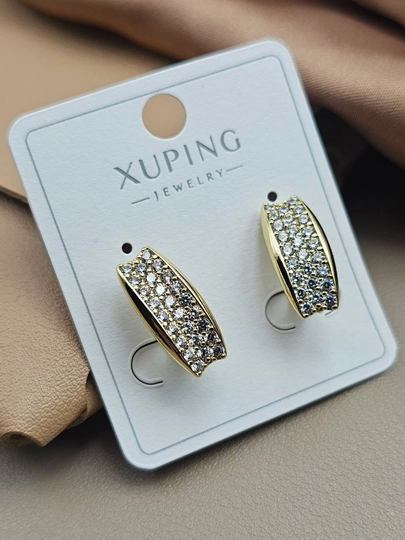 Женские серьги, бижутерия, Xuping — 1001PRT-BXUPING-ЛИМОН