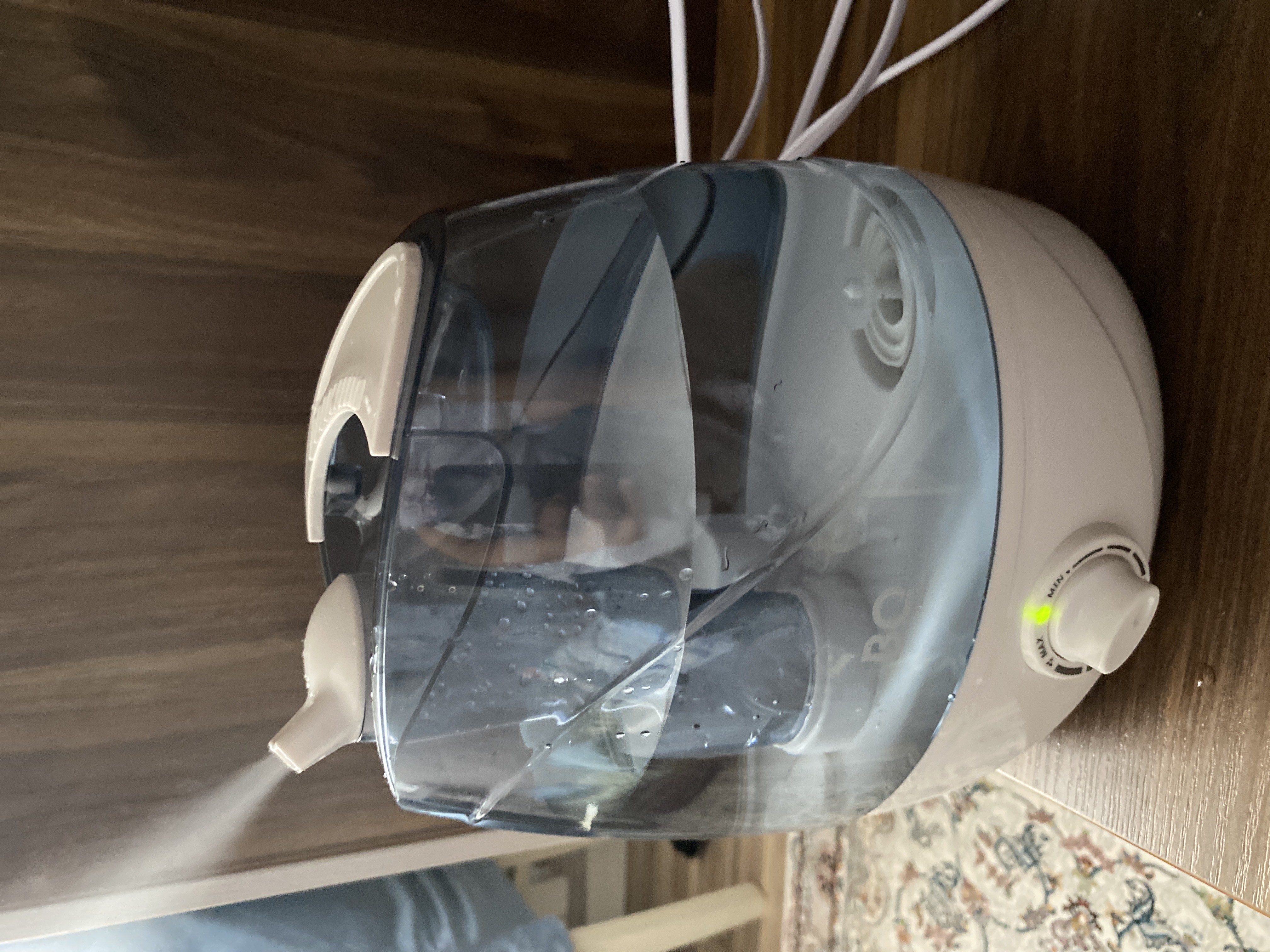Uy va ofis havo namlagichi, BQ HDR1004 ultratovushli, 8 soatlik ish, 25 m 2, 2.3 l