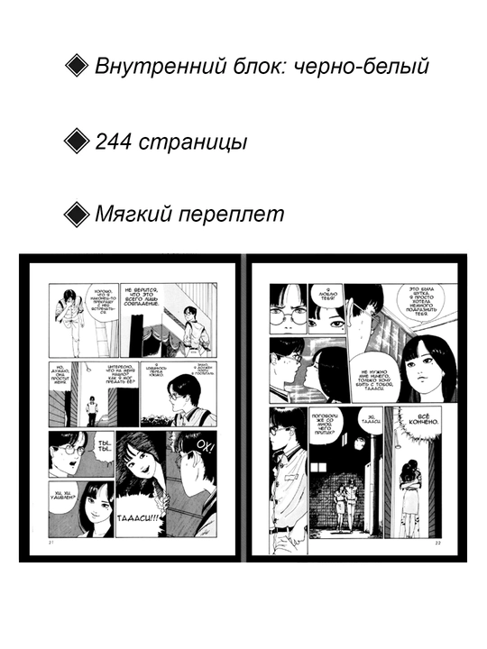 Коллекция ужасов Дзюндзи Ито. Том 2. Манга