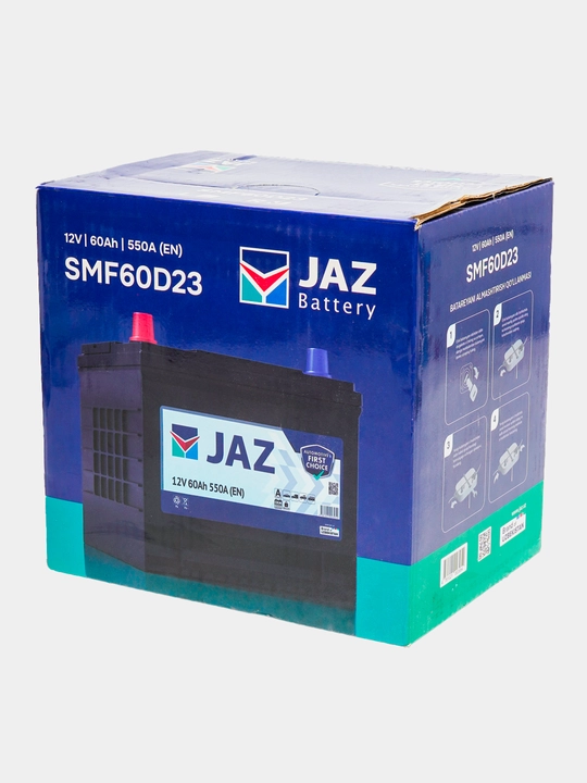 JAZ BATTERY - аккумуляторная батарея - джизакский аккумуляторный завод AJ - 1 год гарантии
