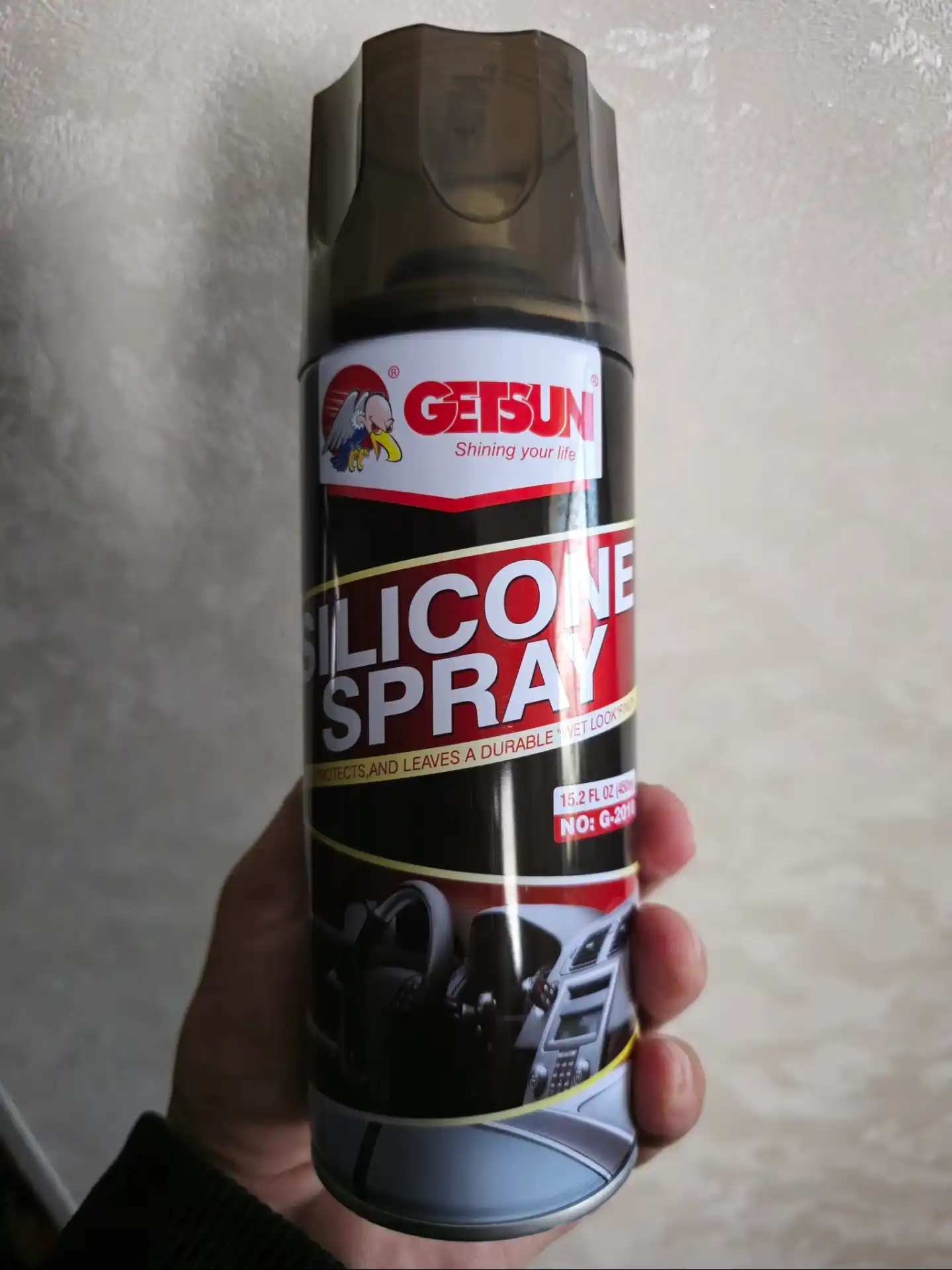 Silikon moyi Getsun Silikon Spray, 450 ml
