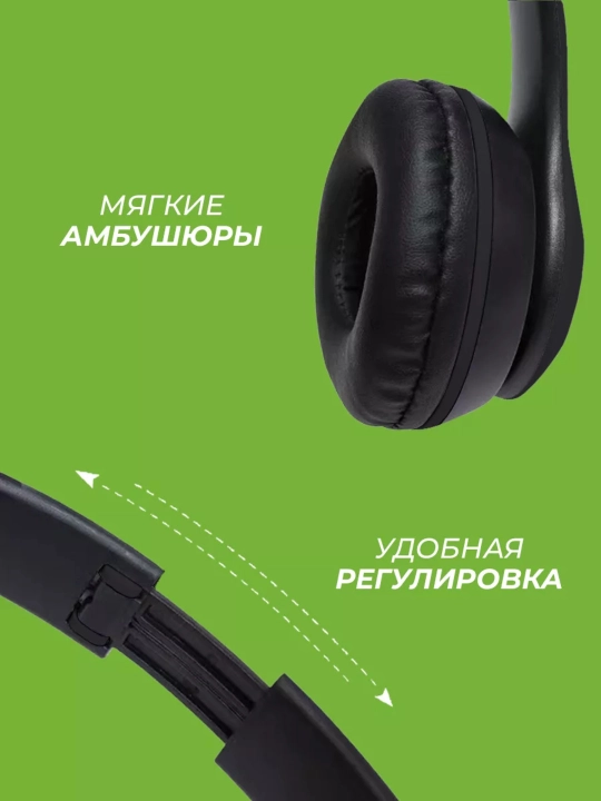 Simsiz quloqchinlar P47 Bluetooth 5.0, yig'iluvchan mikrofon bilan