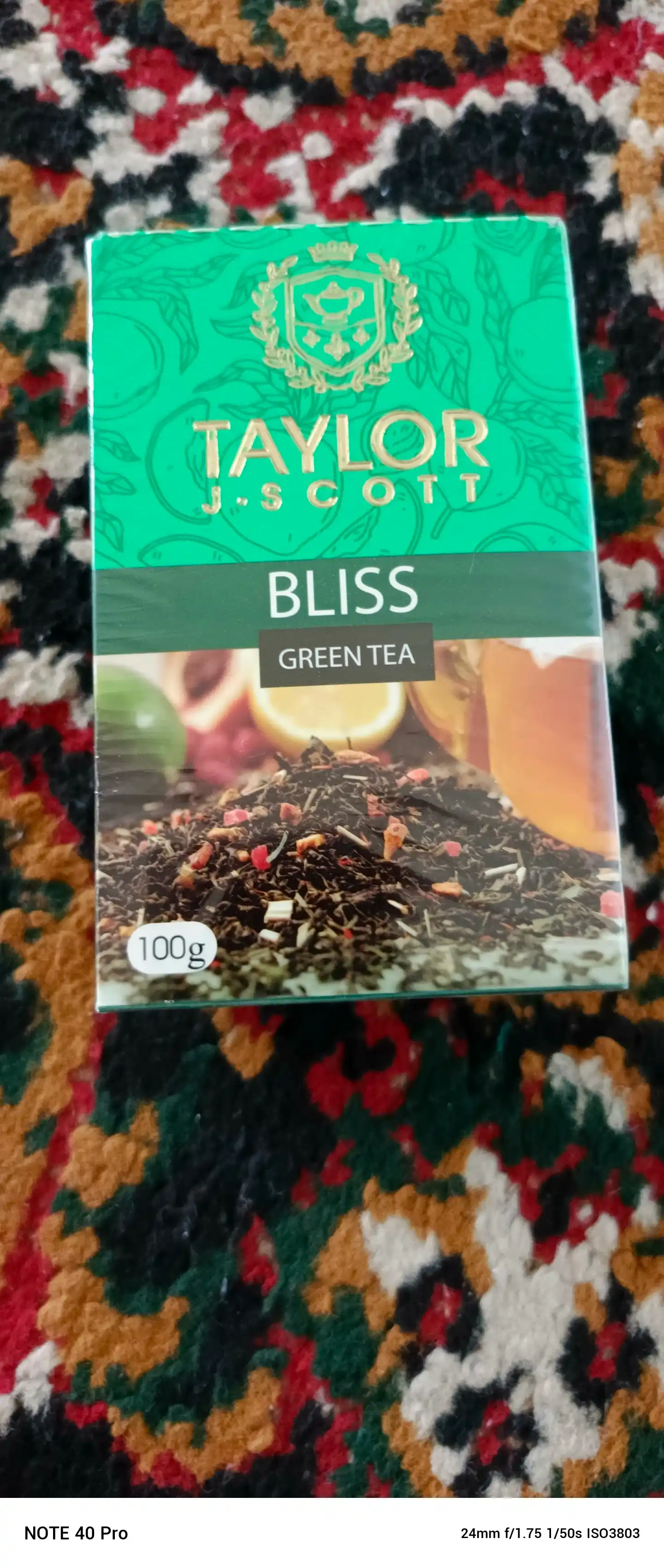 Ko'k choy Taylor Bliss, 100 g
