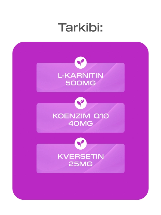 Levim - yurak va qon tomirlari salomatligini qo‘llab-quvvatlaydi. Halol. No30, Damaar