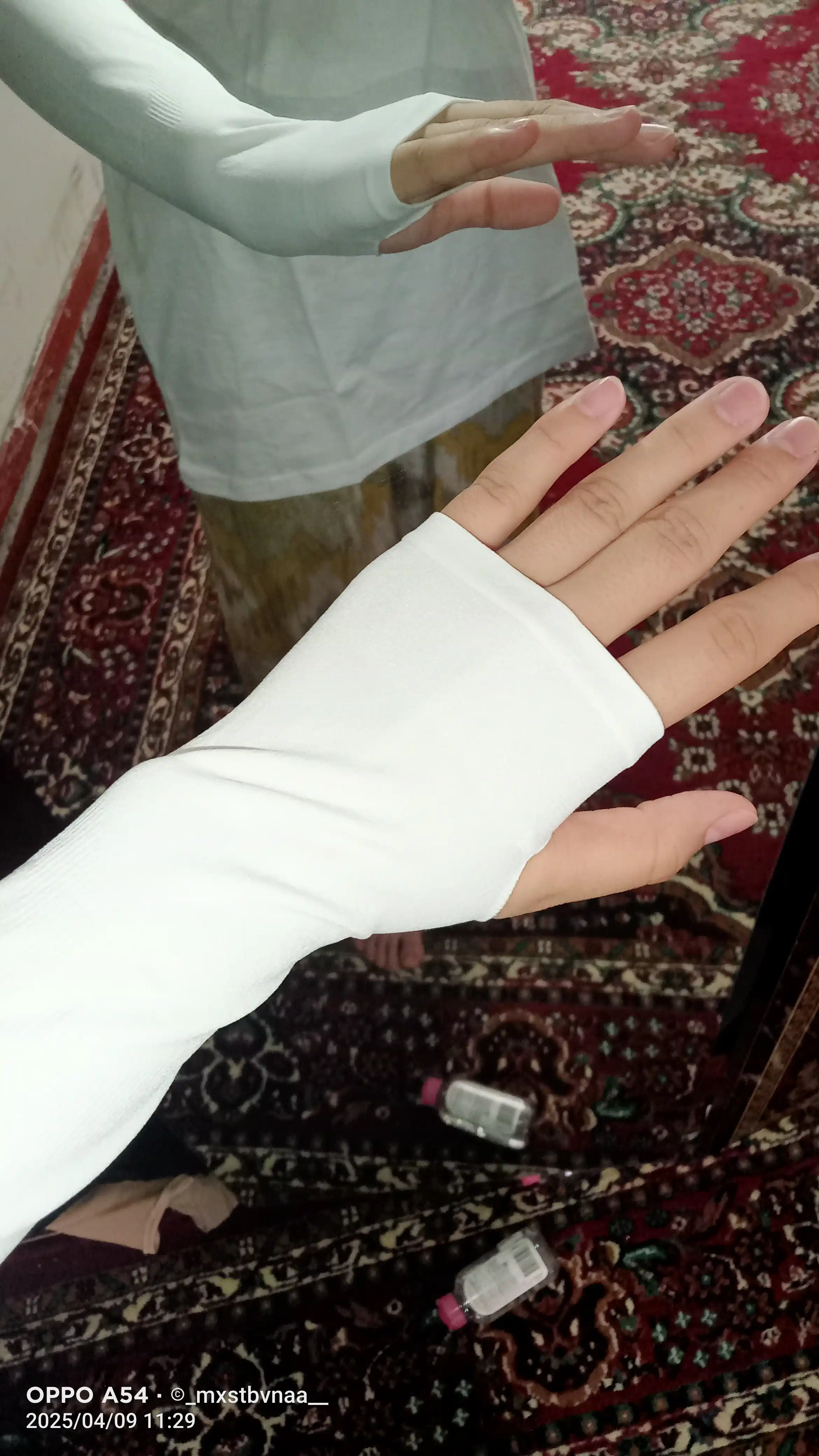 Quyoshdan himoyalovchi yenglar, fitnes uchun, uniseks