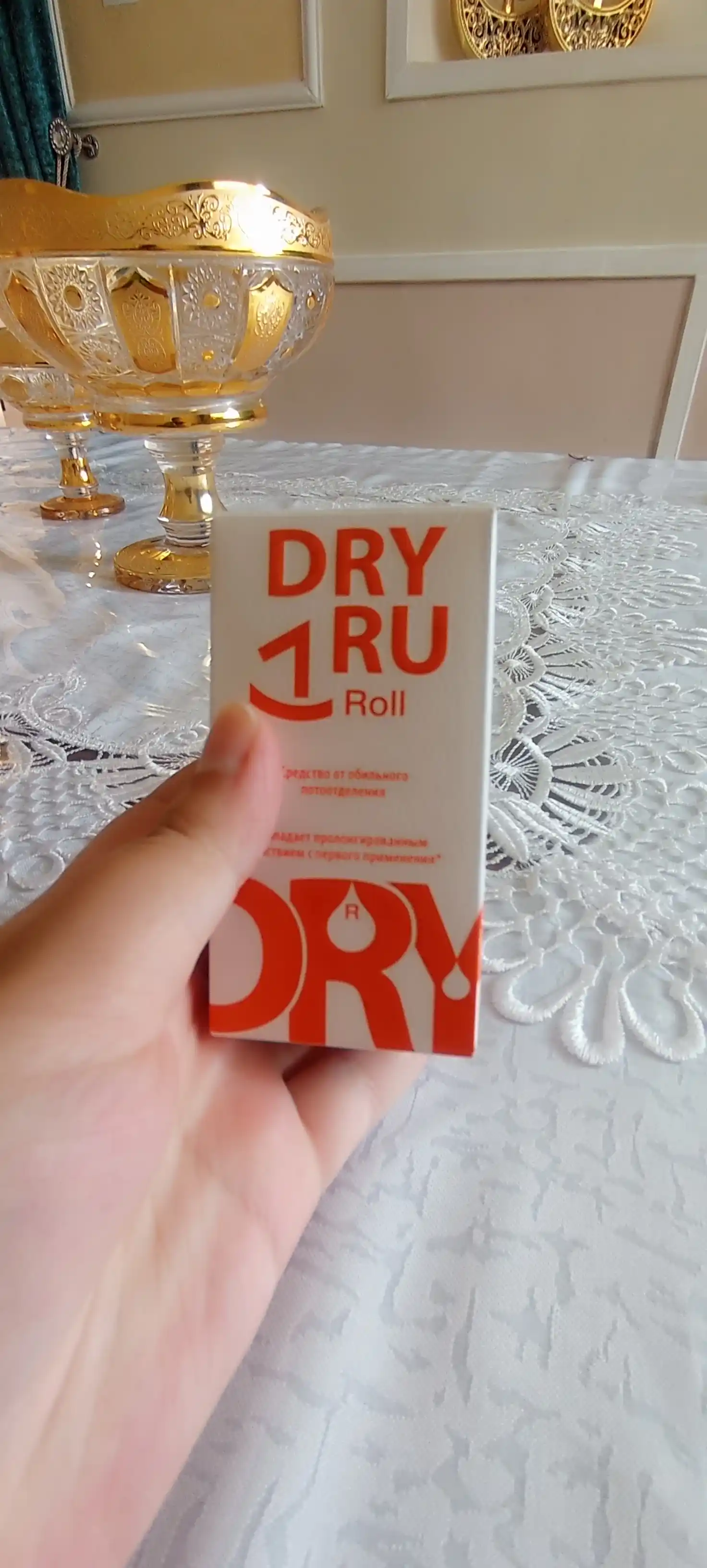 Uzoq muddatli tasirga ega antiperspirant Dry RU Roll, 50 ml