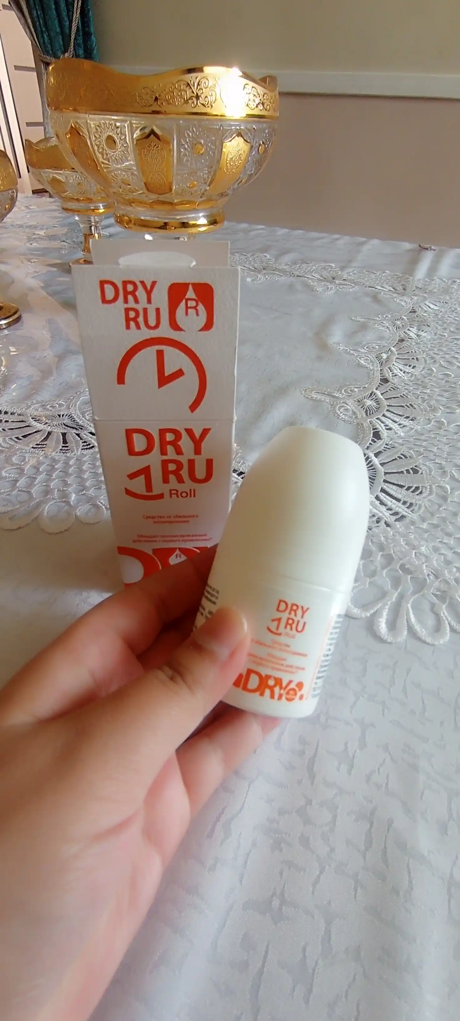 Uzoq muddatli tasirga ega antiperspirant Dry RU Roll, 50 ml