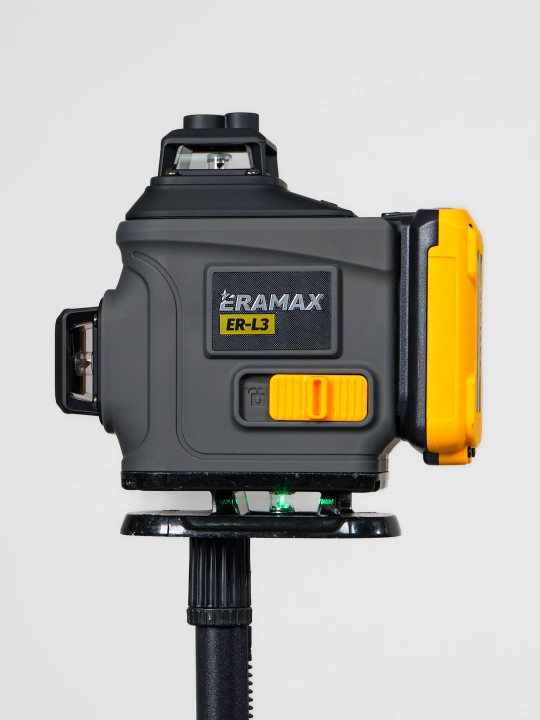 Lazer darajasi, ERAMAX professional, 16 qatorli, 4D shtativli, qurilish 3D