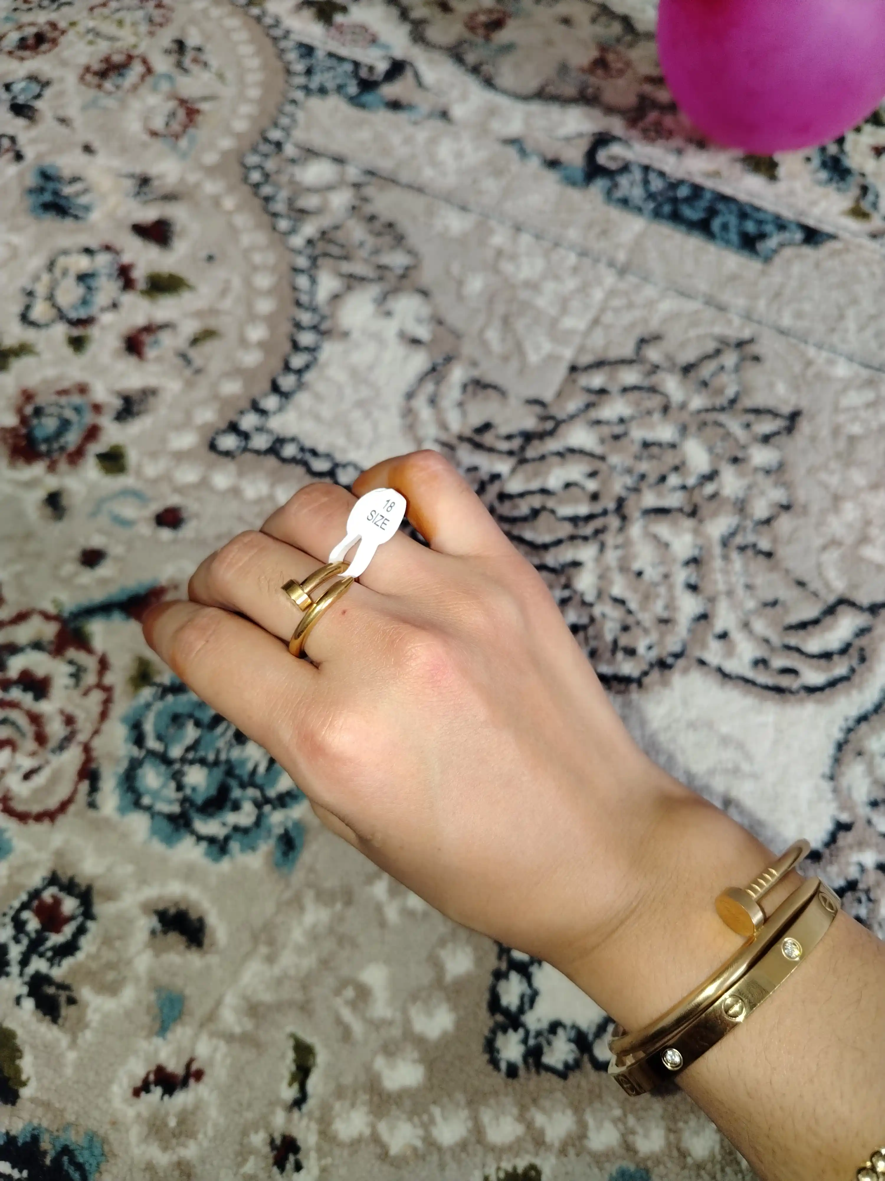 Набор браслетов "Гвоздь" Cartier, украшения на руку, женский комплект, бижутерия