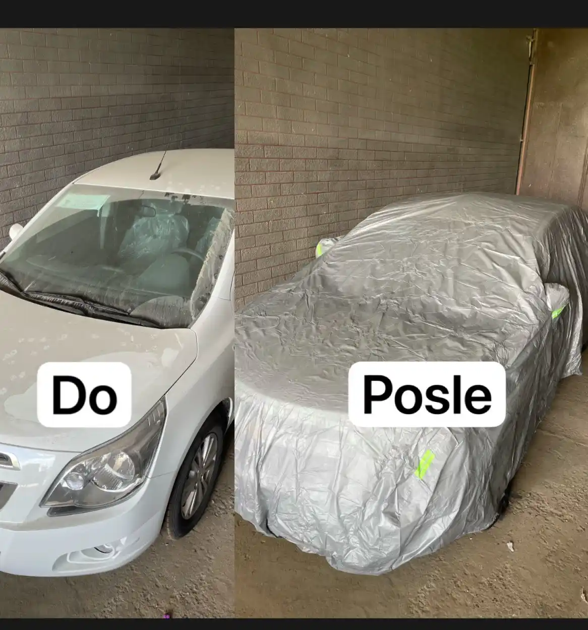 Himoya tent g'ilofi Chevrolet Lacetti Gentra, Cobalt, Nexia, Matiz, Spark avtomobillar