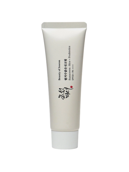 SPF 50+ quyoshdan himoya qiluvchi krem, yashil choy ekstrakti va probiotiklar bilan, 50 mg