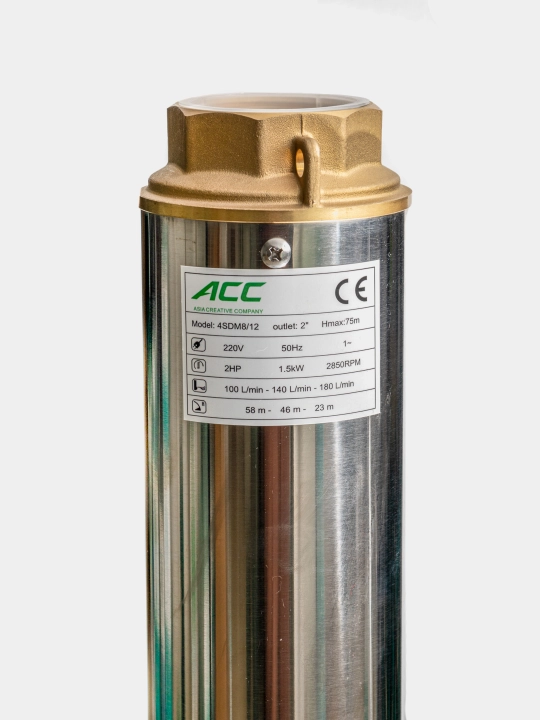 Quduq pompasi Deepwell ACC 4SDM8/12-1.5KW