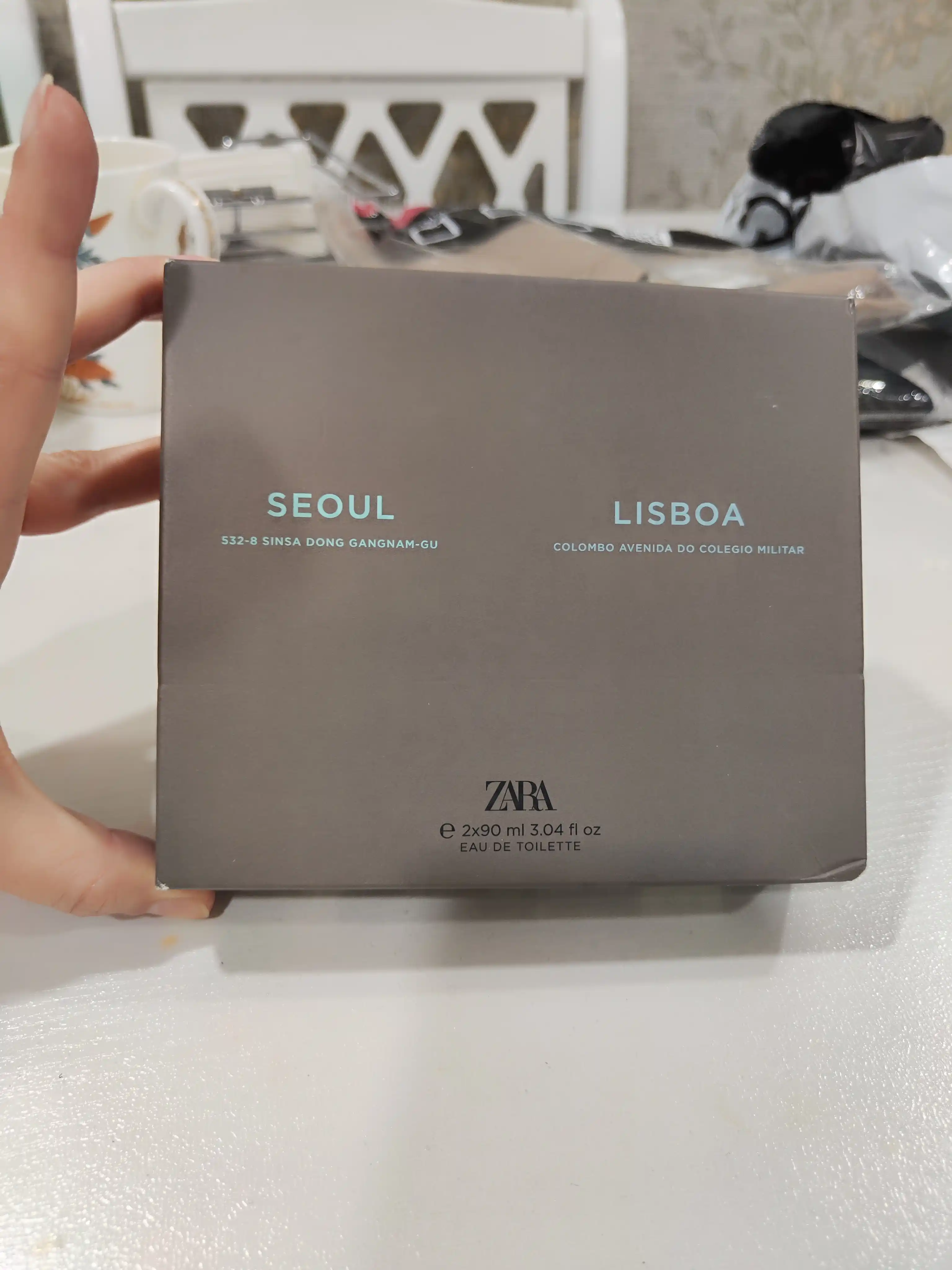 Туалетная вода для мужчин ZARA Seoul 100 мл, + Lisboa 100 мл