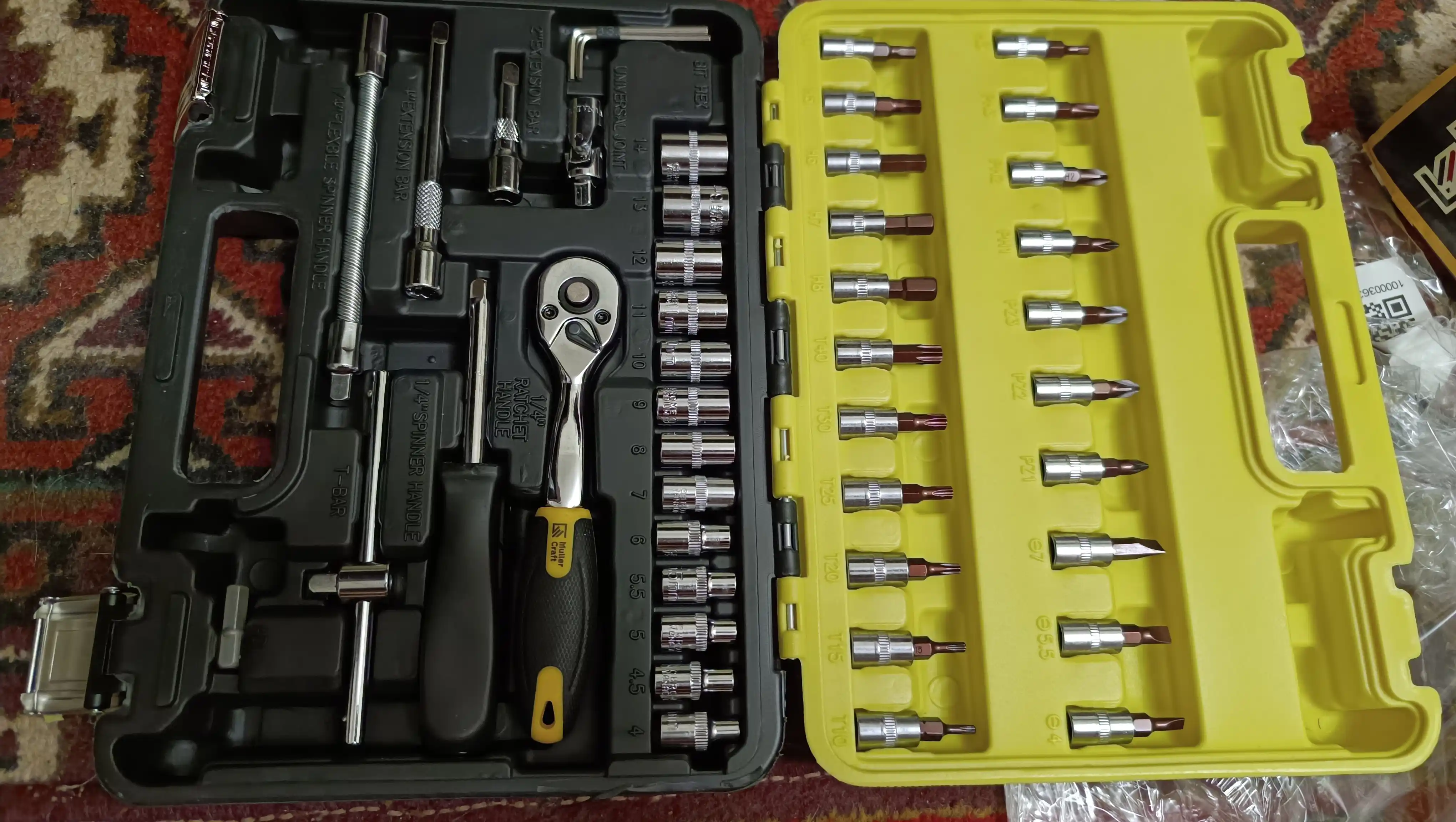 Muller Craft asboblar to'plami 219 donagacha treshotkali