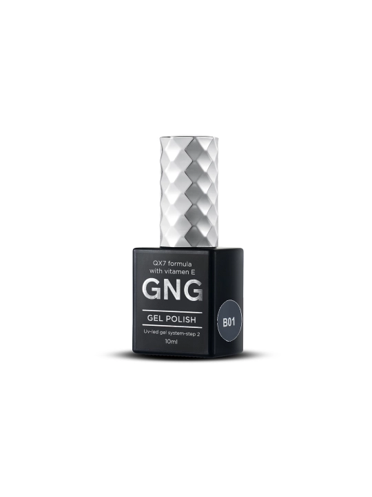 Гель-лак для ногтей, 10 мл, черный, цветной, для маникюра и педикюра GNG