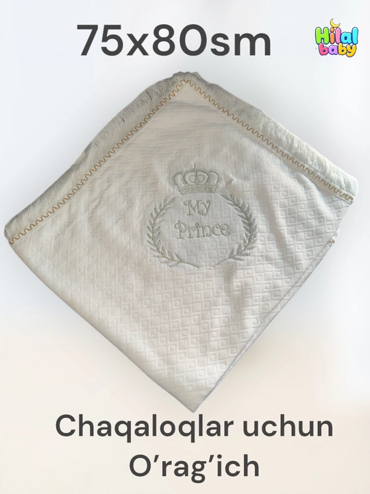 Chaqaloqlar uchun o'rag'ich, pled. My prince - 