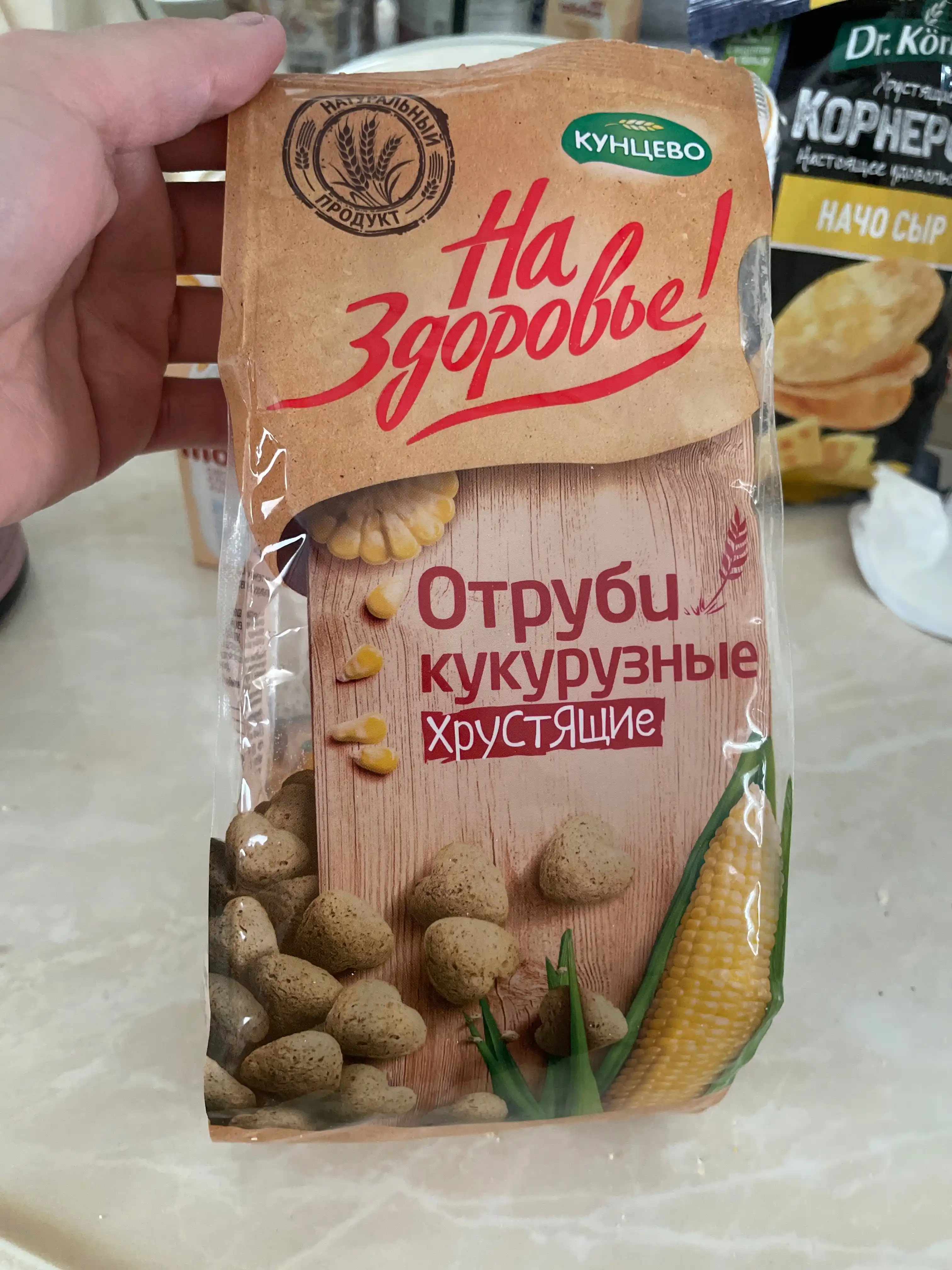 Отруби "На Здоровье", кукурузные, 175 г