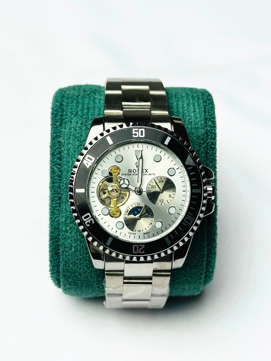 Erkaklar qo'l soatlari, mexanik soatlar, sovg'a qutisida - Elegant Watches