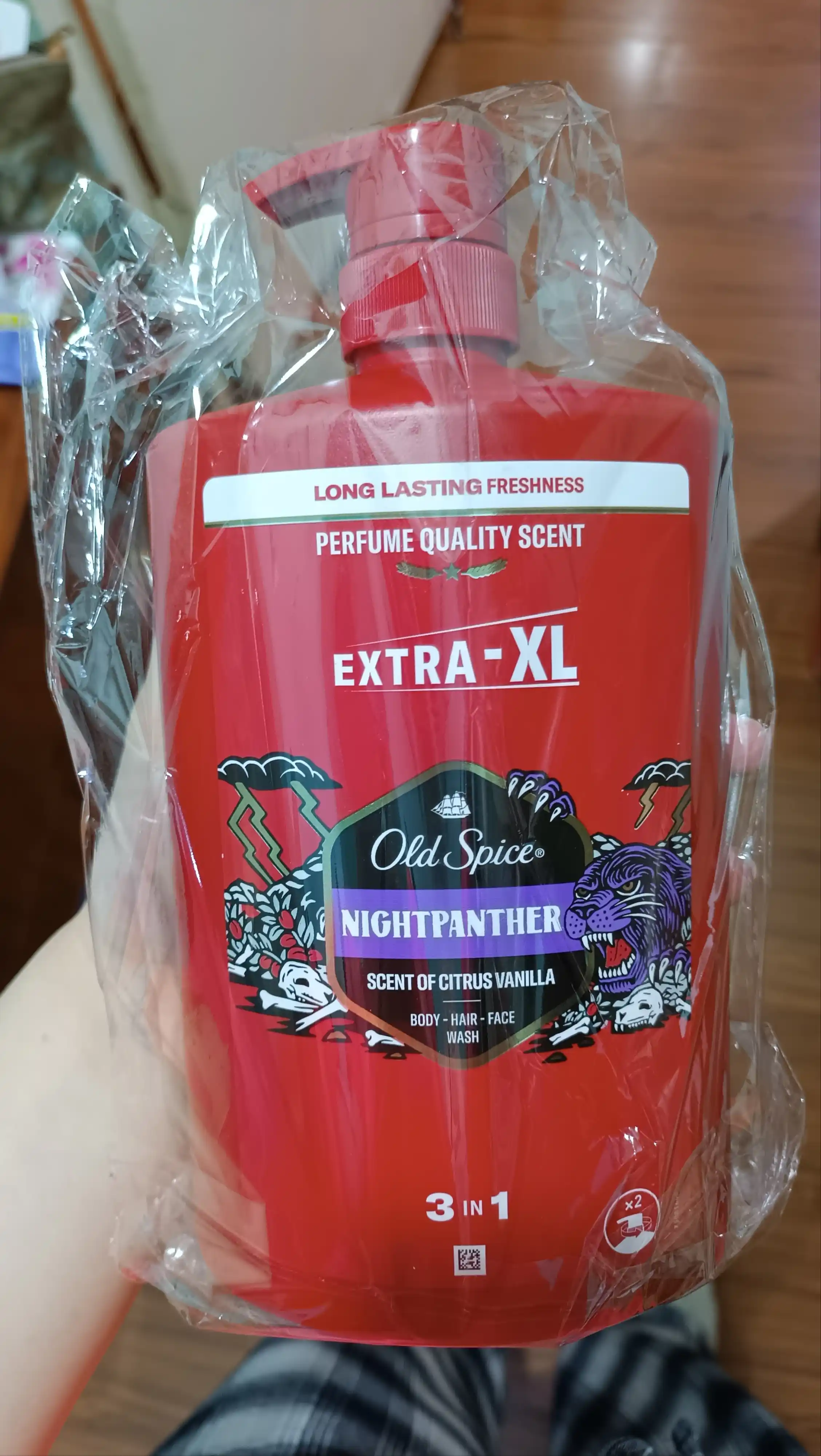 Old Spice гель для душа 3в1 Nightpanther, 1л