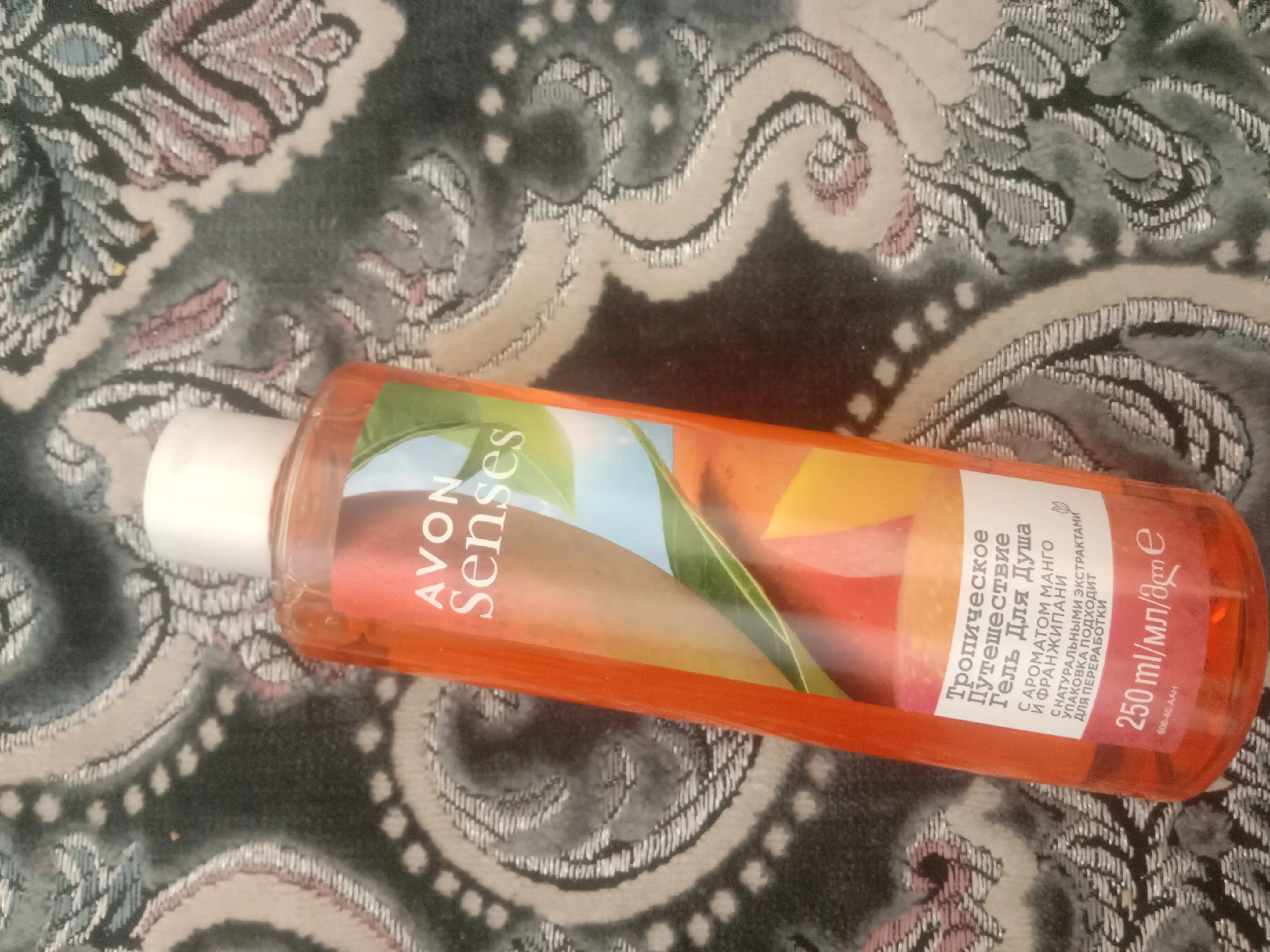 Гель для душа Avon Senses, тропическое путешествие, 250 мл