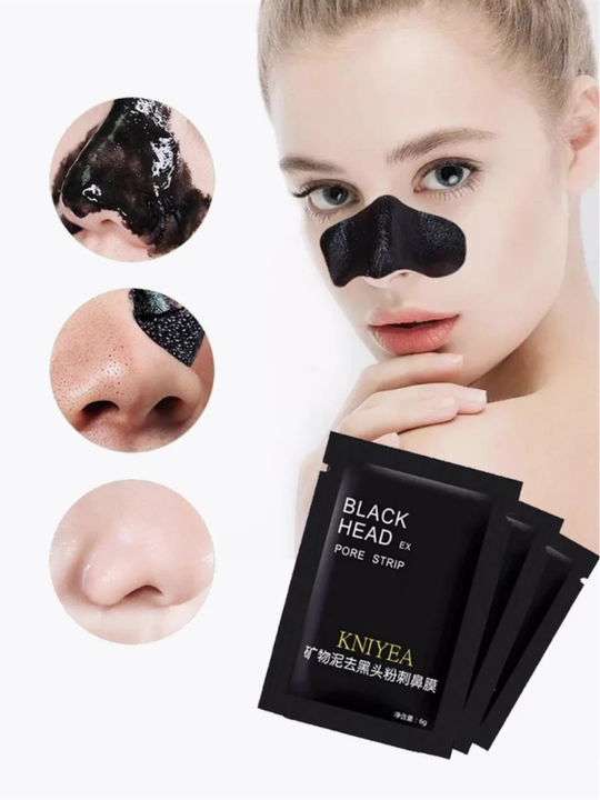 Угольная маска для лица "Kniyea Black Head", от черных точек - 