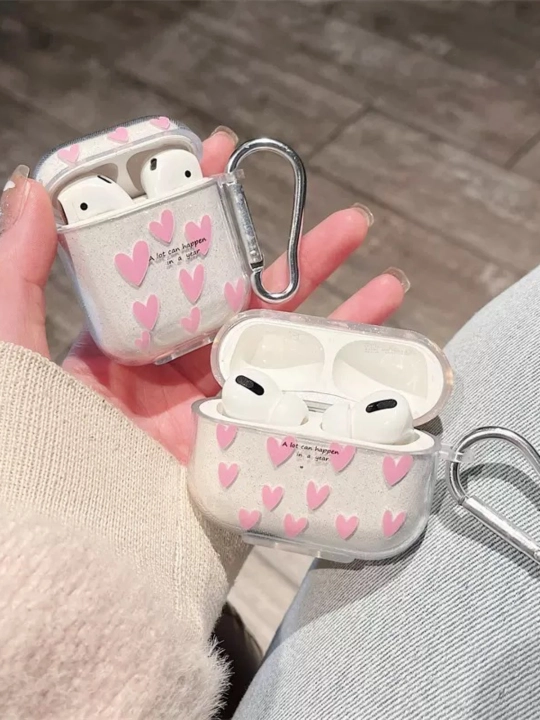 Чехол для беспроводных наушников AirPods 1, 2, 3, 4