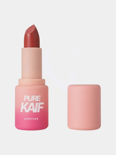 Помада для губ Love Generation Pure kaif, глянцевый финиш, тон 07, теплый красный, 4 г