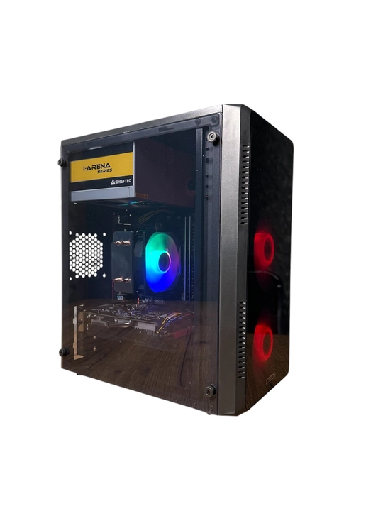 Игровой компьютер с процессором Core i7, 16 ГБ оперативной памяти, 512 ГБ SSD, RX 580 8 ГБ