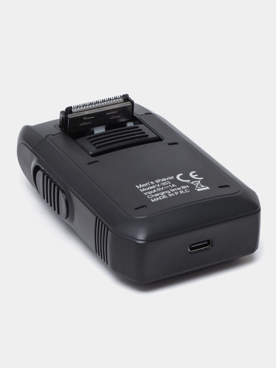 Vgr elektr ustara, o'rnatilgan trimmer bilan, simsiz portativ shaver