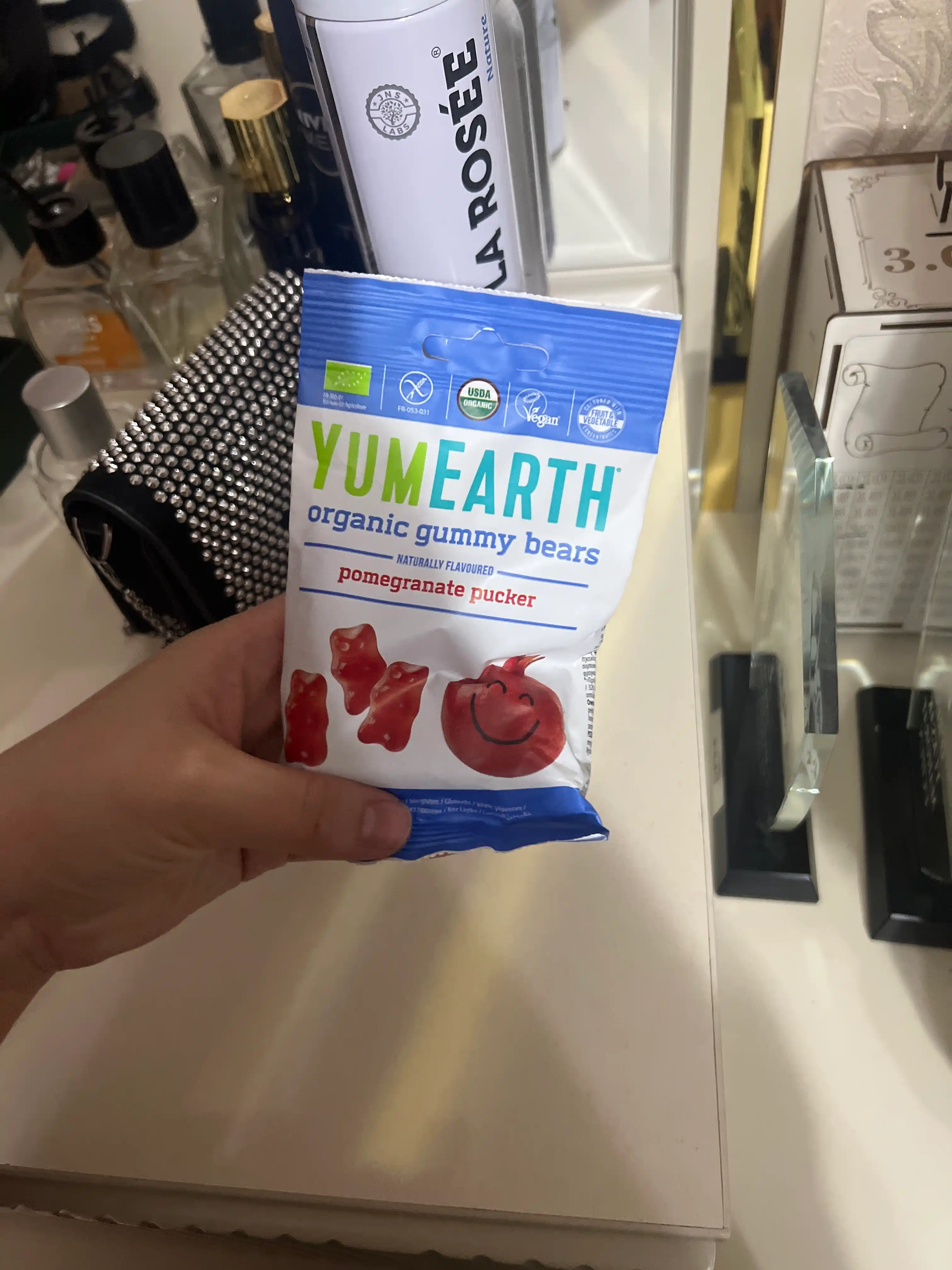 YumEarth anor tamli marmelad ayiqchalari, 50 gr