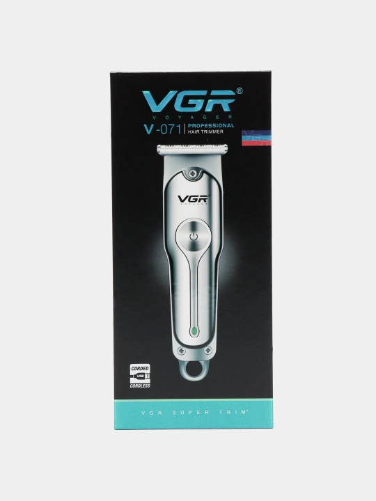 VGR, professional trimmer, simsiz, soch kesish uchun
