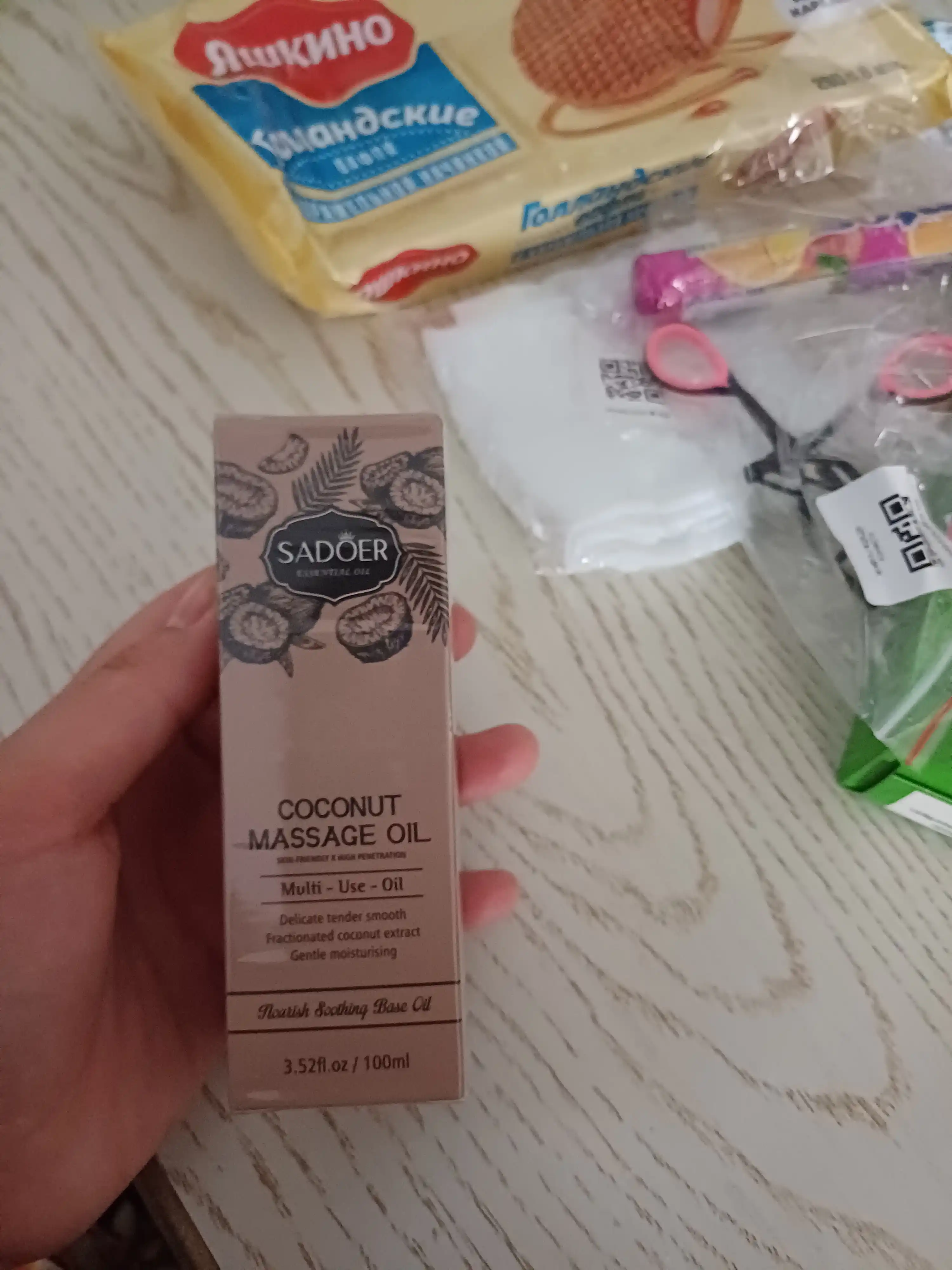 Tana va sochlar uchun universal massaj moyi, 100 ml