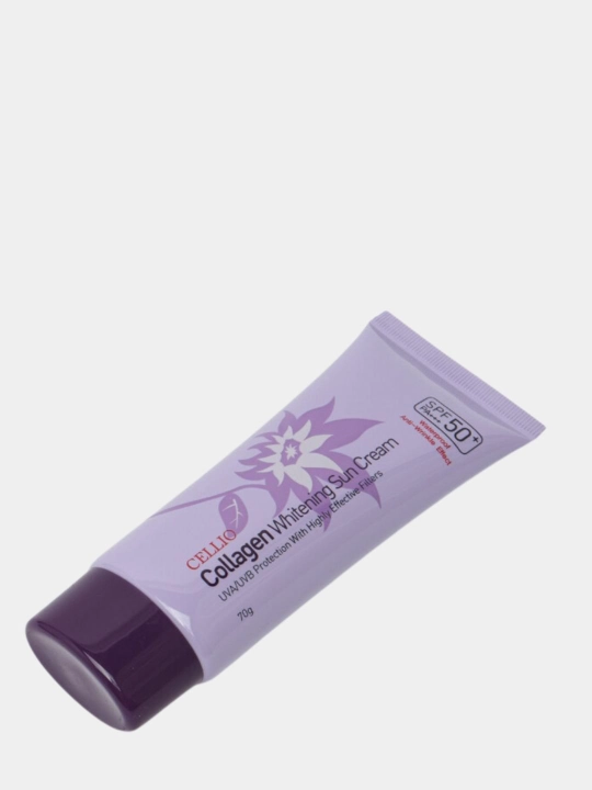 Солнцезащитный крем, крем от загара, водостойкий, SPF 50+PA+++, 70 мл