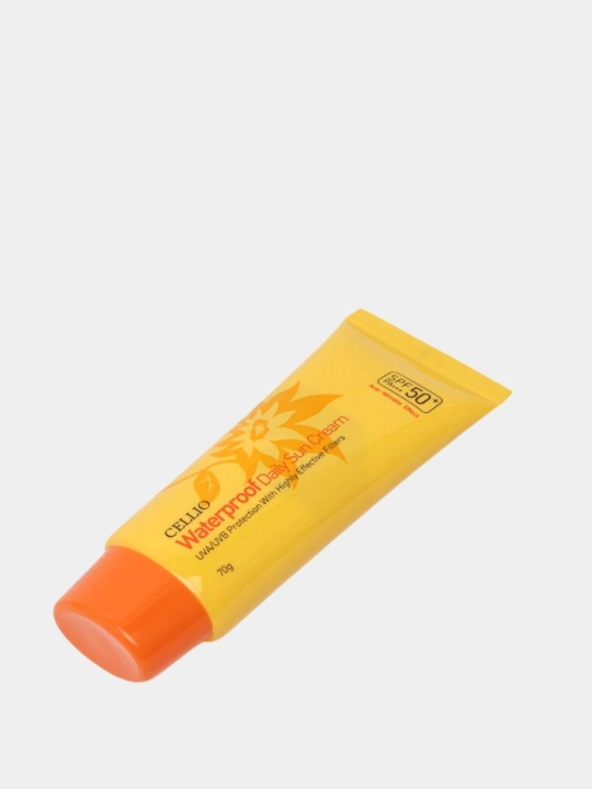 Солнцезащитный крем, крем от загара, водостойкий, SPF 50+PA+++, 70 мл