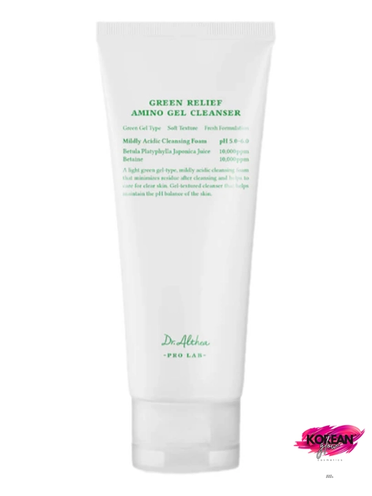 Aminokislotali yuvinish uchun ko‘pikli gel Dr. Althea Green Relief Amino Gel Cleanser - 