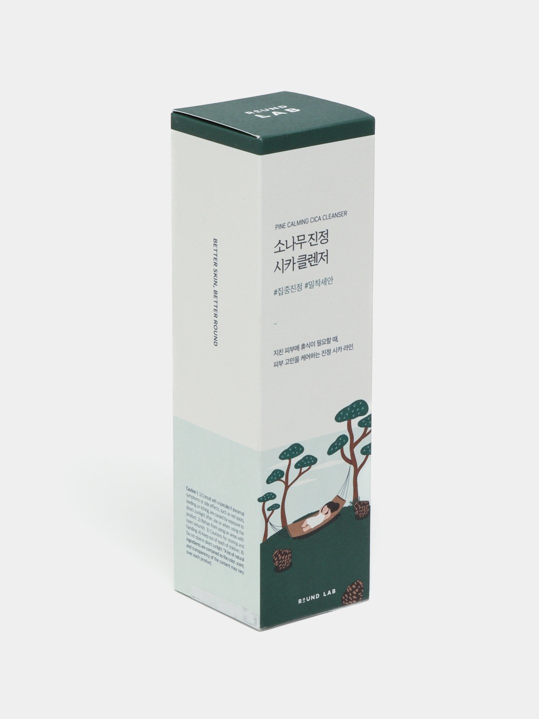 Пенка с экстрактом сосны и центеллы для проблемной кожи Round Lab Pine Cica Cleanser