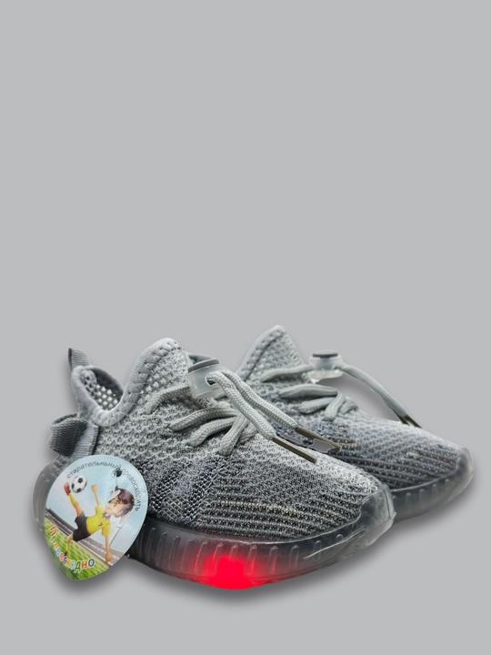 Bolalar uchun to‘qimachilik krossovkalari, yeezy boost, 21-26 - 