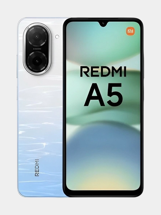 Smartfon Xiaomi Redmi A5, bonusga Bluetooth quloqchin, 5200mAh, 32MP + 32MP, 120 Hz