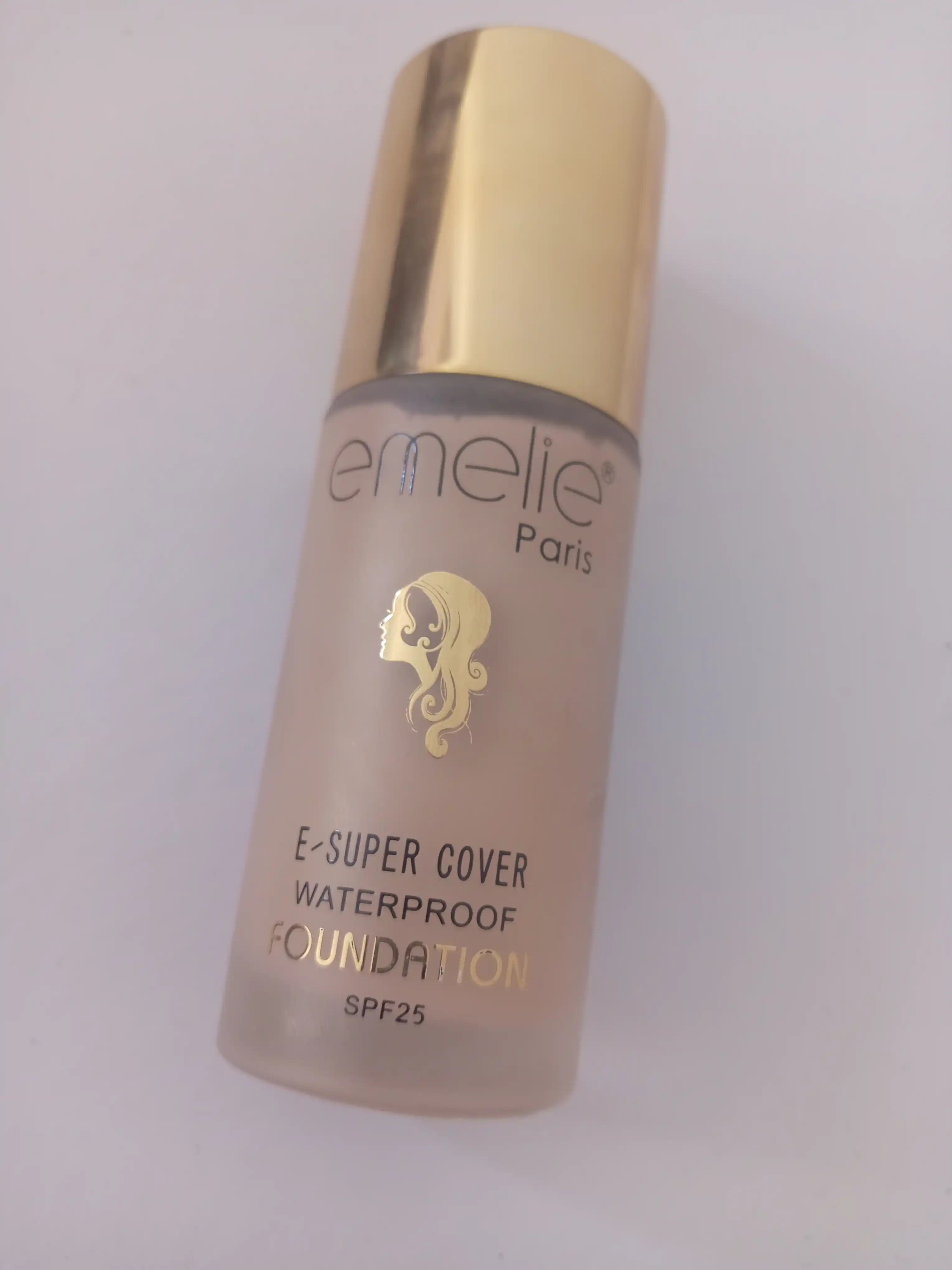 Tonal krem, Emelie, SPF 25 yuz bazasi, namlovchi, mat ohang, 45 ml