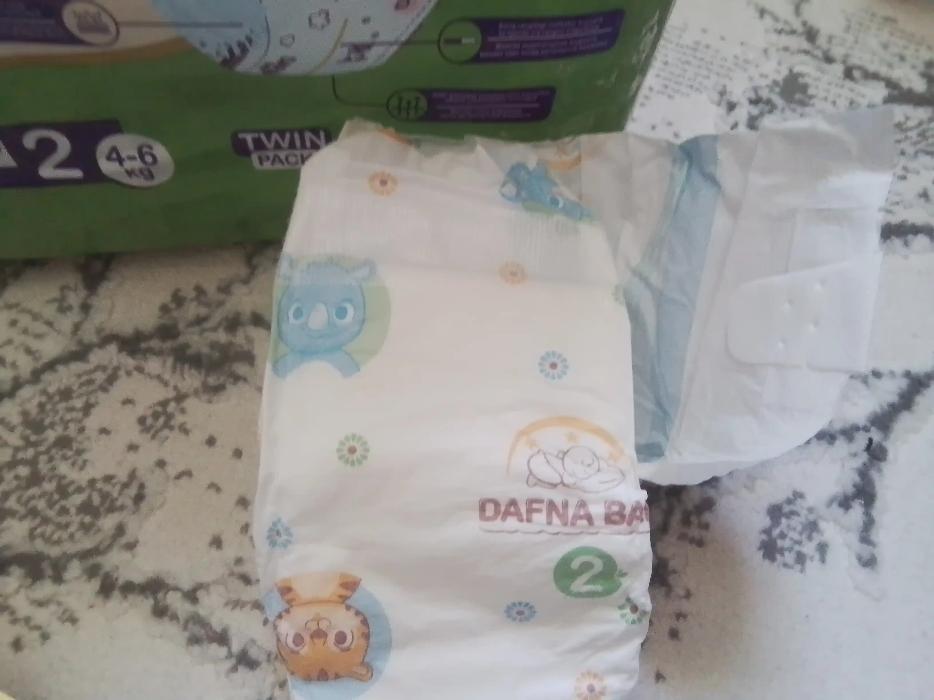 Детские подгузники, Dafna baby 1,2,3,4,5,6