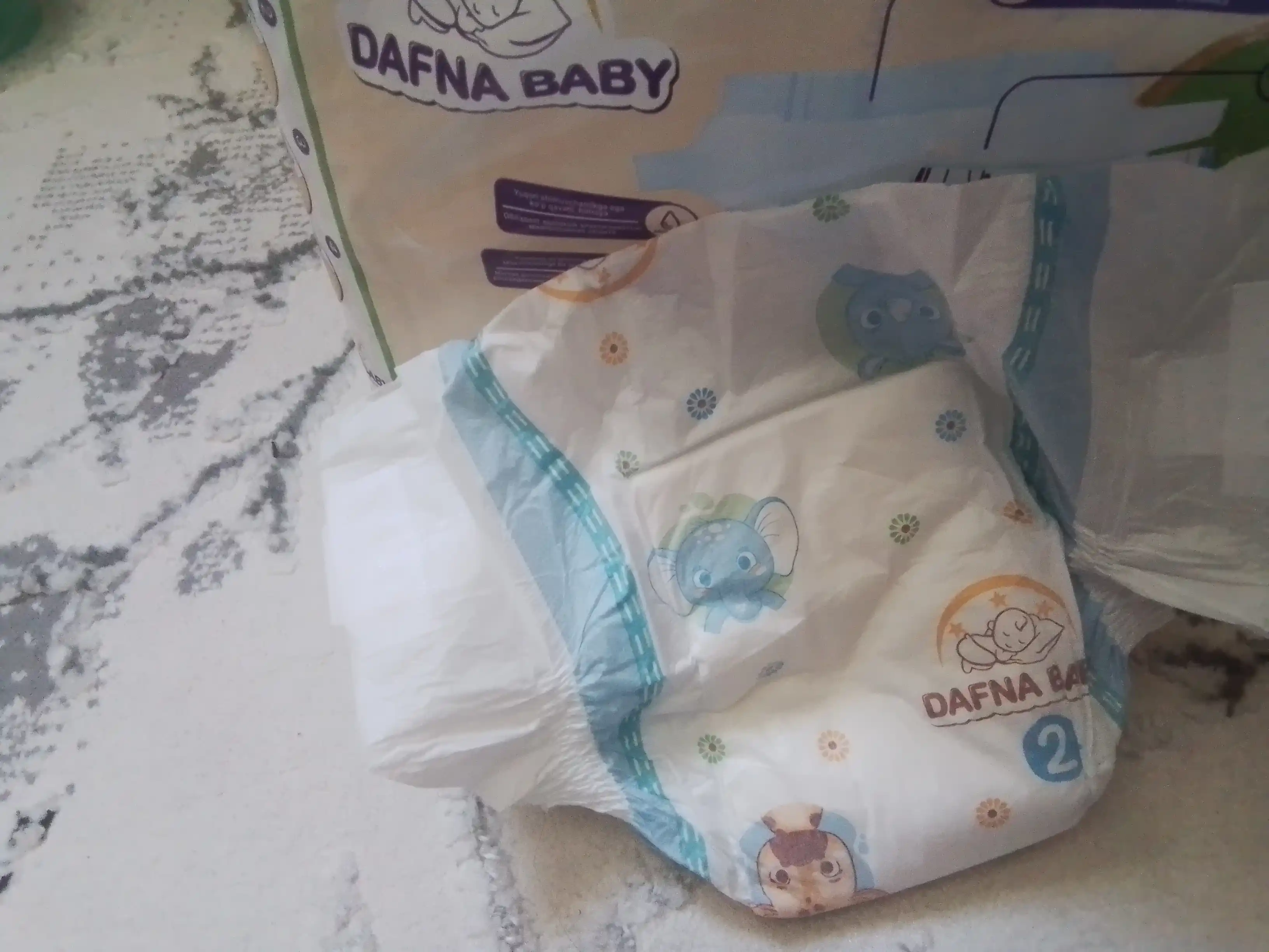 Детские подгузники, Dafna baby 1,2,3,4,5,6