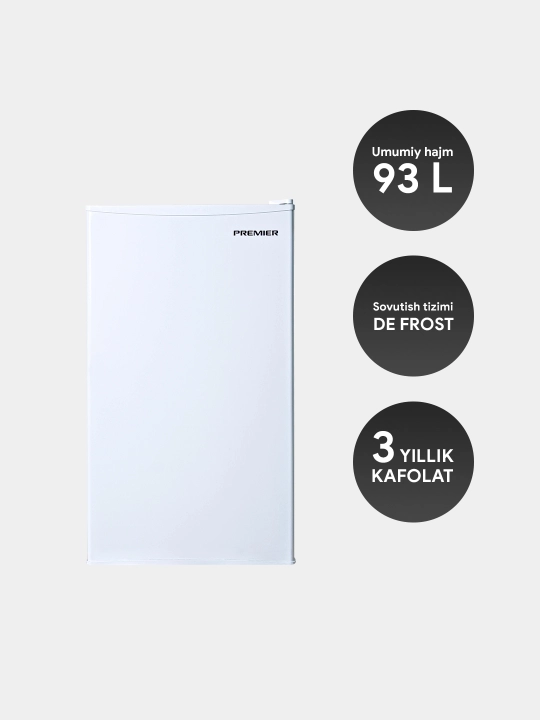 Sovutgich Premier PRM-131SDDF, 93 litr